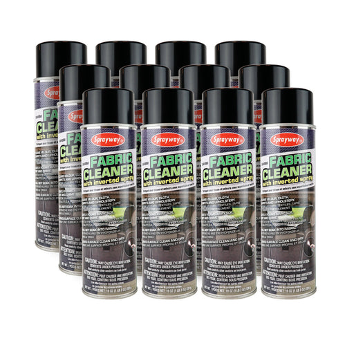 Sprayway® Fabric Cleaner with Inverted Spray (19 oz Aerosol Cans) - Case of 12 Thumbnail
