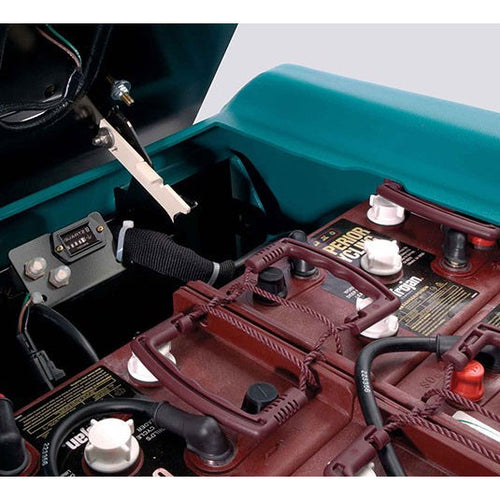 Battery View of the Tennant R14 Rider Carpet Cleaning Extractor Thumbnail