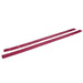 2 Red Natural Rubber Squeegee Blade Kit (#9015740) for Tennant® T600 36" Floor Scrubber - Front & Rear Blades Thumbnail