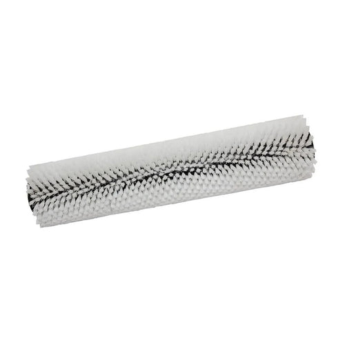 White Soft Cylindrical Floor Scrubbing Brush (#K57621720) for the Tornado BR 18/11 Auto Scrubber Thumbnail