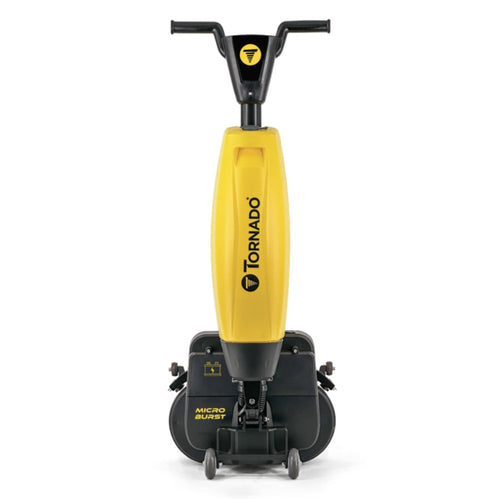 Front View of the Tornado Microburst Floor Scrubber in Transport Mode Thumbnail