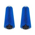 Tornado® 13" Blue Stiff Bristle Heavy Duty Floor Scrubbing Brushes (#93122.1) for the 'Vortex 13' CRB Scrubber - Pack of 2