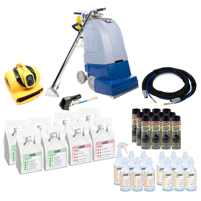 Trusted Clean Self-Contained Carpet Scrubbing Package