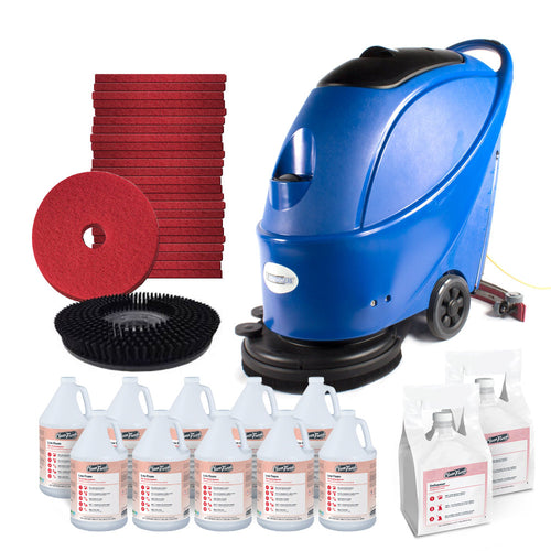 Trusted Clean Dura 17 Auto Scrubber Package with Floor Cleaning  Thumbnail