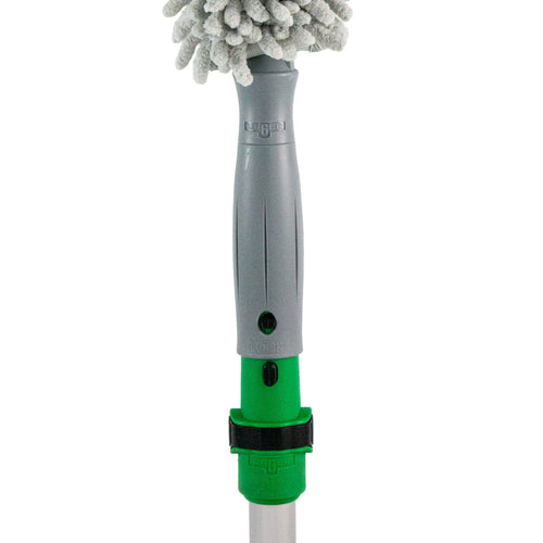 Unger StarDuster ProFlex Elite Microfiber Flexible Dusting Tool Locked on a Pole Thumbnail