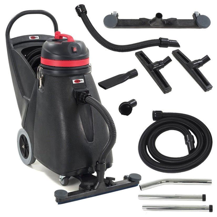 Viper Shovelnose Wet Dry Vacuum with Trot Mop Squeegee