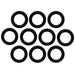High Temperature Viton O-Ring for 1/4" Quick Couplers - Pack of 10 Thumbnail