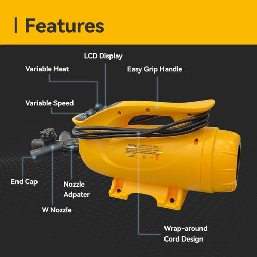 Features on XPOWER® Viking PDS-Pro Pressurized Wall Cavity Drying Kit Thumbnail