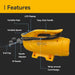 Features on XPOWER® Viking PDS-Pro Pressurized Wall Cavity Drying Kit Thumbnail