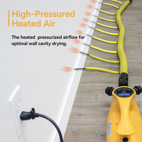 XPOWER® Viking PDS-Pro Pressurized Wall Cavity Drying Kit in Use Thumbnail