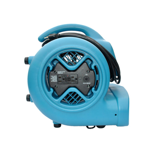 Daisy Chain Electric Outlets on the Xpower X-600A Blue Air Mover Thumbnail