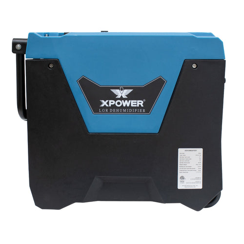 Xpower® XD-85L2 Commercial Dehumidifier - Handle Down Thumbnail
