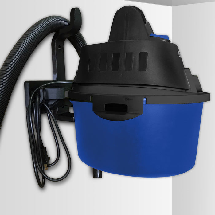 Wall Mounted View of Koblenz® 2.5 Gallon Wet/Dry Vac Plus Blower (KOB-00-5750-5) 