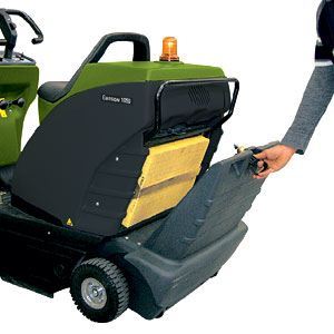 Battery Powered Rider Warehouse Sweeper Panel Filter