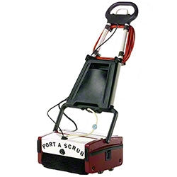 Minuteman® Port-A-Scrub 12" Compact Floor Scrubber w/ Dual Counter-Rotating Cylindrical Brushes (#M12110)