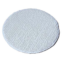 15 inch White Carpet Scrubbing & Wood Floor Cleaning Bonnet
