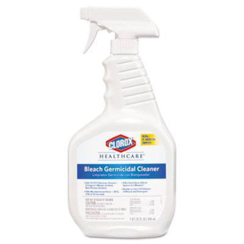 Case of Clorox Healthcare Bleach Germicidal Cleaner, 32oz Spray Bottles Thumbnail