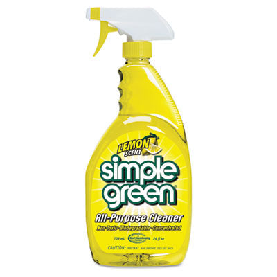 Simple Green® Lemon All-Purpose Cleaner (24 oz Spray Bottles) - Case of 12