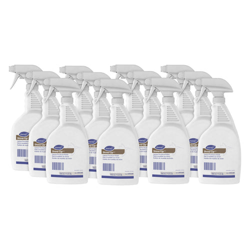 Diversey™ Shine-Up Lemon Furniture Cleaner & Polish (32 oz Spray Bottles) - Case of 12 Thumbnail