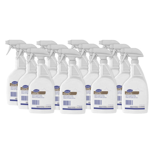 Diversey™ Shine-Up Lemon Furniture Cleaner & Polish (32 oz Spray Bottles) - Case of 12 Thumbnail