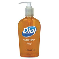 Case of Dial Professional Gold Antimicrobial Soap, 7.5oz Pump Bottles