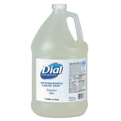 Dial® Professional Sensitive Skin Antimicrobial Soap (1 Gallon Bottles) - Case of 4