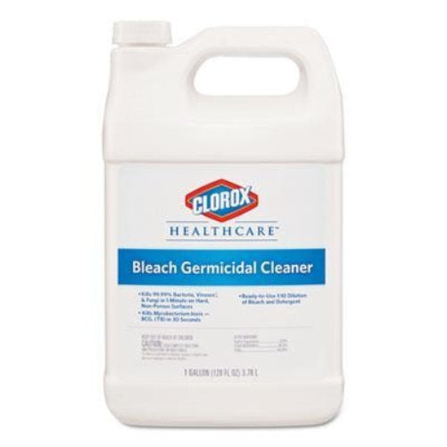 Clorox Healthcare® Bleach Germicidal Hospital Disinfectant Cleaner (#68978) - 1 Gallon Bottle Thumbnail