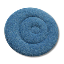 Blue Microfiber Carpet Cleaning Bonnet for 20 inch Floor Buffers
