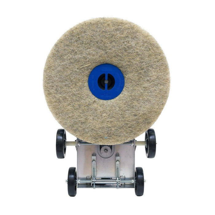 20 inch high speed burnisher pad attached