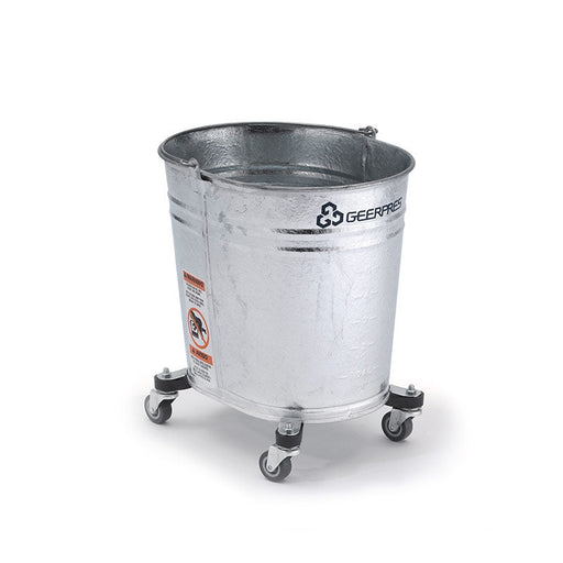 Geerpres® Seaway® Galvanized 26 Qt. Oval Mop Bucket (6.5 Gallon)