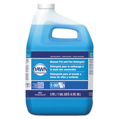 Dawn® Original Manual Pot & Pan Dish Detergent (1 Gallon Bottles) - Case of 4