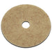 24 inch Natural Coconut High Speed Floor Pads - Case of 5
