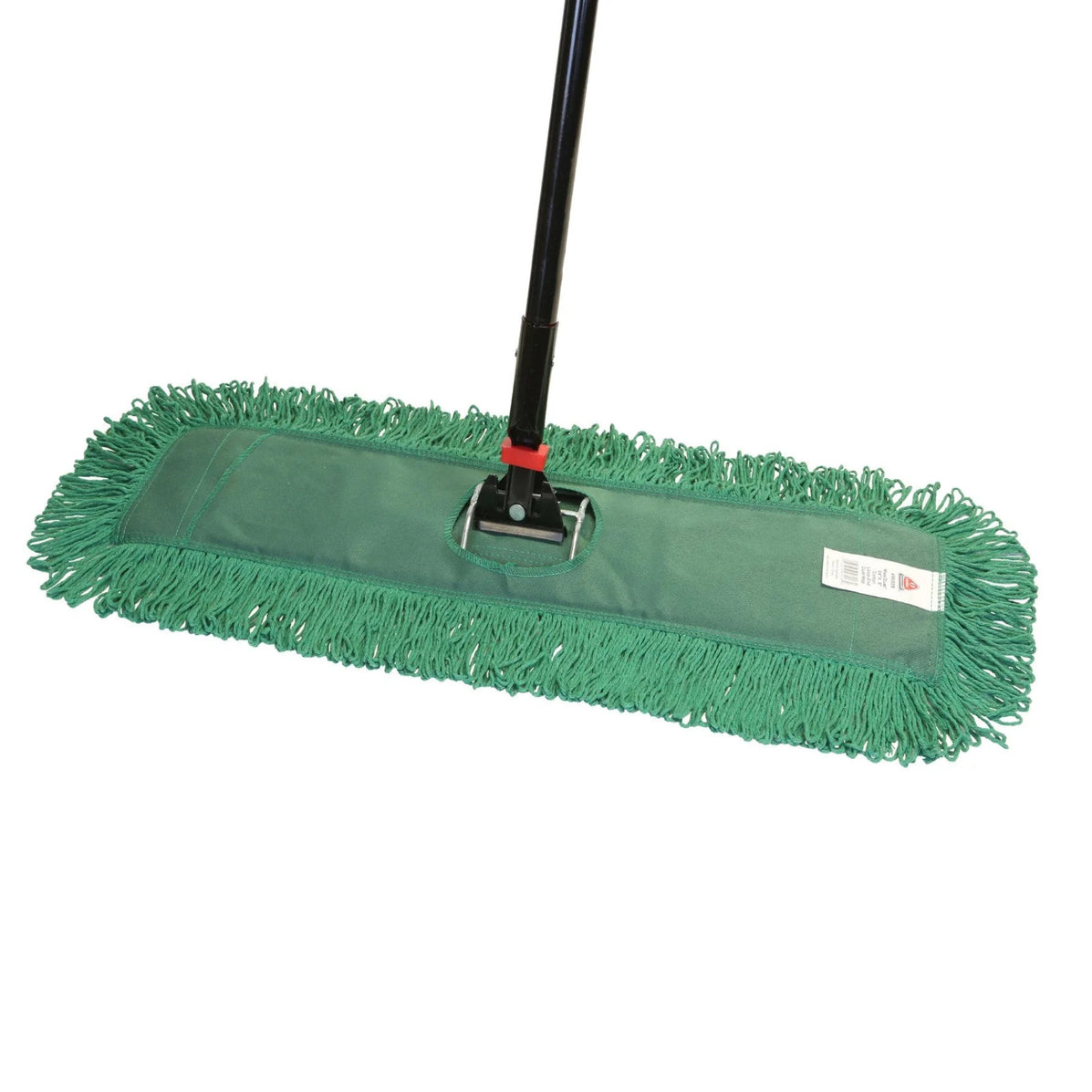 24" MaxiDust™ Cotton Looped End Green Dry Dust Mop Floor Kits (Includes