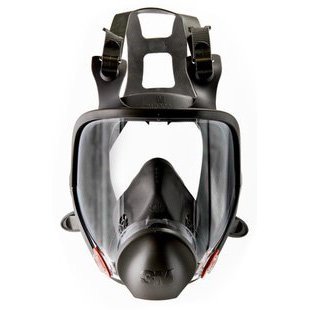 Front of 3M™ 6000 Series Full Face Respirator Mask