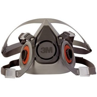 Front of 3M™ 6000 Series Half Face Respirator Mask