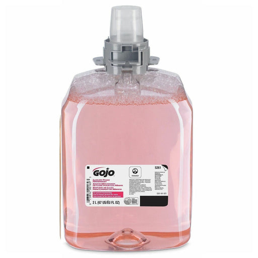 GOJO® #5261-02 Luxury Foam Handwash (2000 ml FMX-20™ Dispenser Refills) - Case of 2 Thumbnail