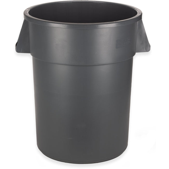 Carlisle® Bronco™ 55 Gallon Round Trash Container (#34105523) - Gray