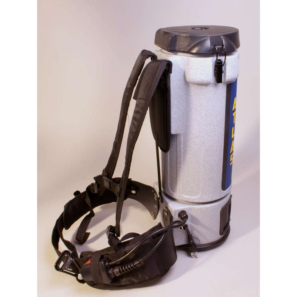 EDIC Atlas™ 6 Quart Backpack Vacuum w/ 5 Piece Tool Kit (#600TV ...