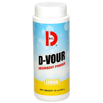 Big-D® #166 'D-Vour' Lemon Scented Absorbent & Vomit Cleanup (1 lb Shaker Cans) - Case of 6