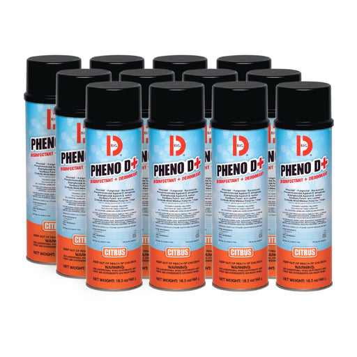 Big D® #337 Pheno D+ Disinfectant & Deodorant (16.5 oz Aerosol Cans) - 12 Case Thumbnail