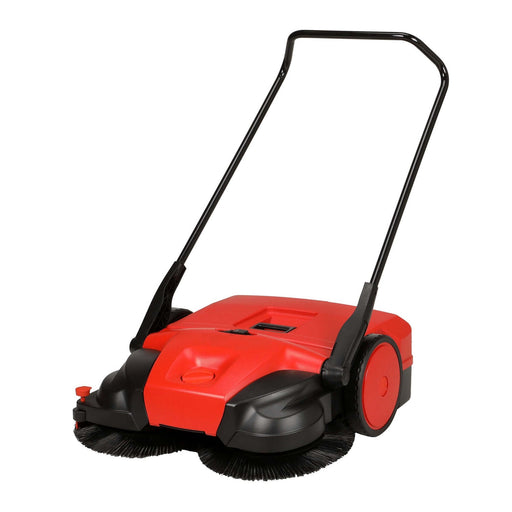 Industrial Push Sweepers: Walk Behind Sweeping Machines — CleanFreak.com