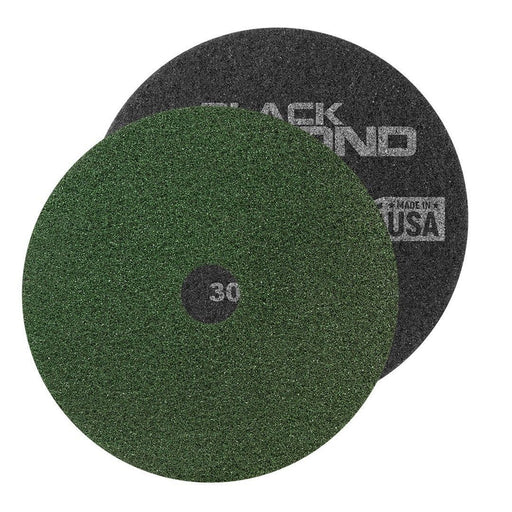 Black Diamond Green Concrete Prep Pads - 3000 Grit - Round (12" - 28") - Case of 2