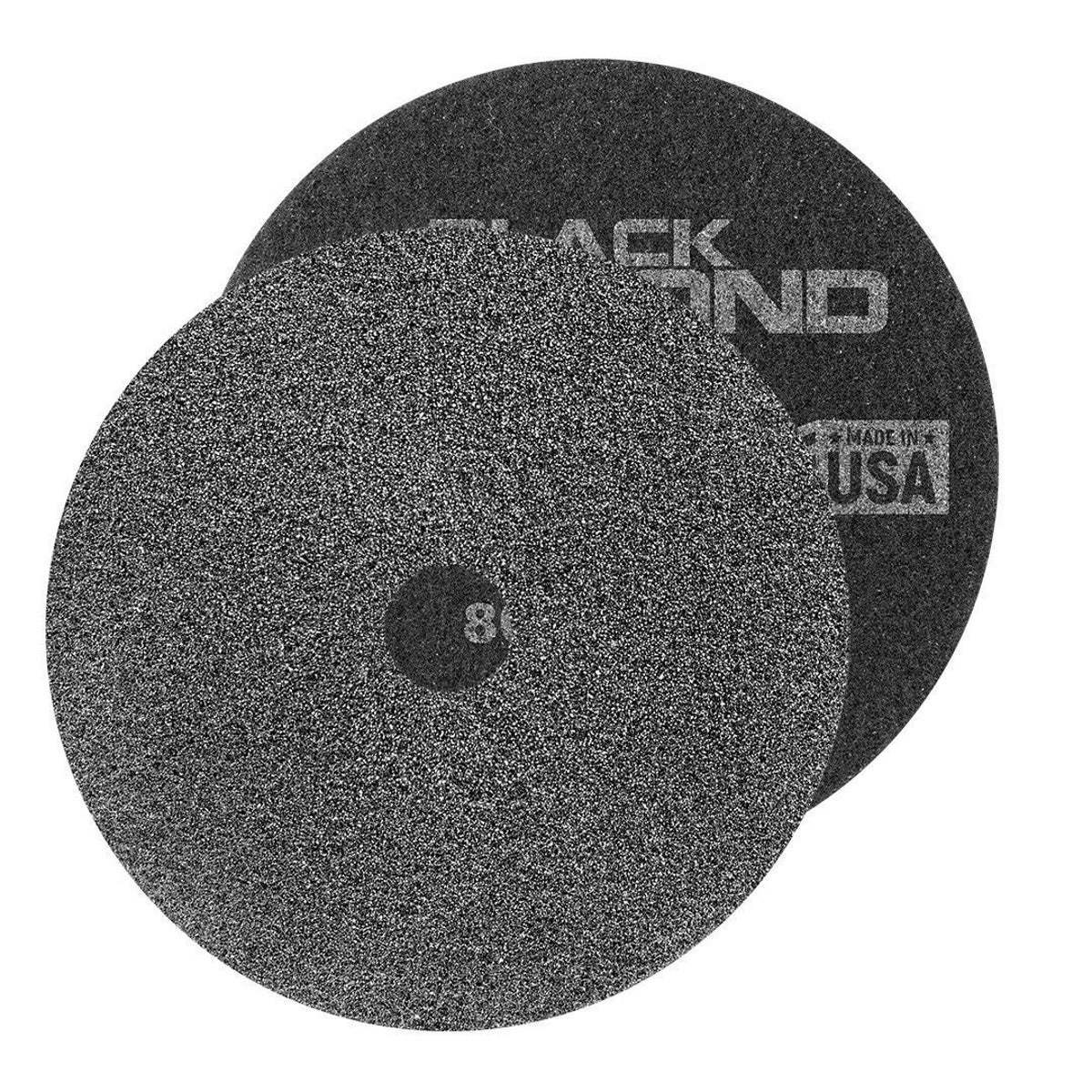 Black Diamond 800 Grit White Concrete & Natural Stone Floor Prep Pads (12" 28" Round) Case