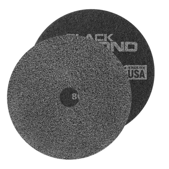 Black Diamond White Concrete Prep Pads - 800 Grit - Round (12" - 28") - Case of 2