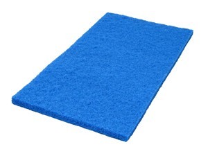 12 x 18 Blue Scrub Pads, Square