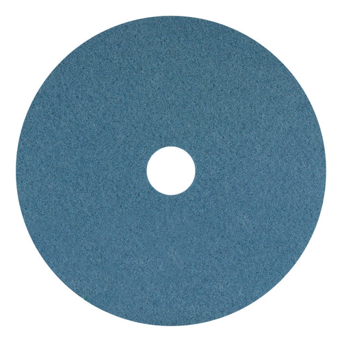 14 inch Blue Round Floor Scrubbing Pad Thumbnail
