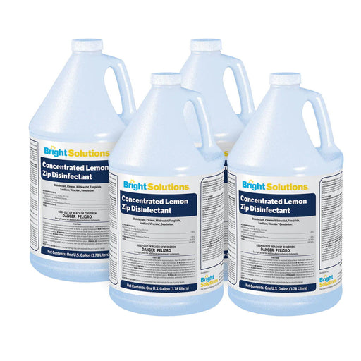 Bright Solutions® 'Lemon Zip' Animal Safe Concentrated Disinfectant - Case of 4 Gallons Thumbnail