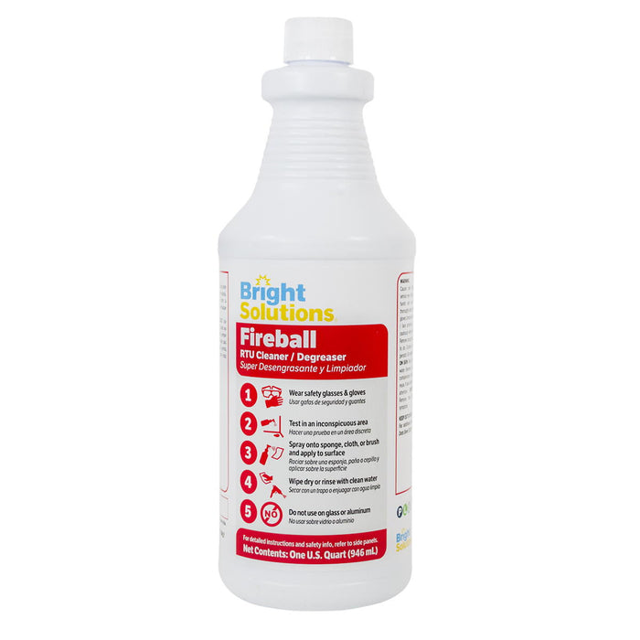 Bright Solutions® ‘Fireball’ RTU Cleaner & Degreaser - 32 oz Bottle