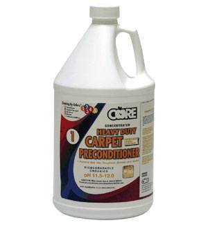 Core Heavy Duty Carpet Cleaning Preconditioner (1 Gallon Bottles) - Case of 4