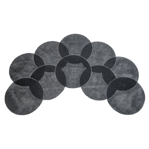 20" Round Floor Sanding Screens for Floor Buffers (60 - 150 Grit) - Case of 10